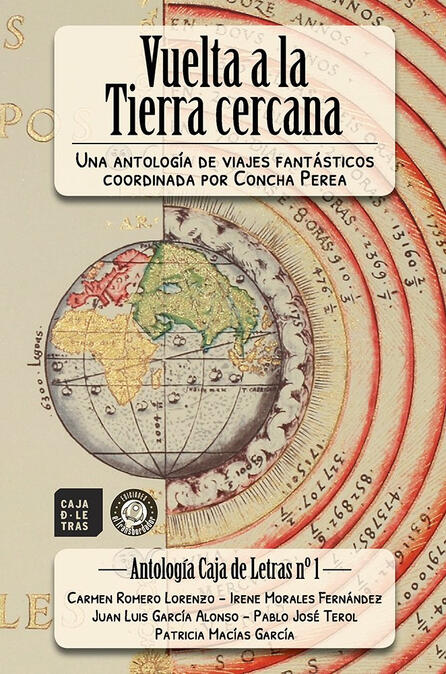 Portada de la antología Vuelta a la Tierra cercana